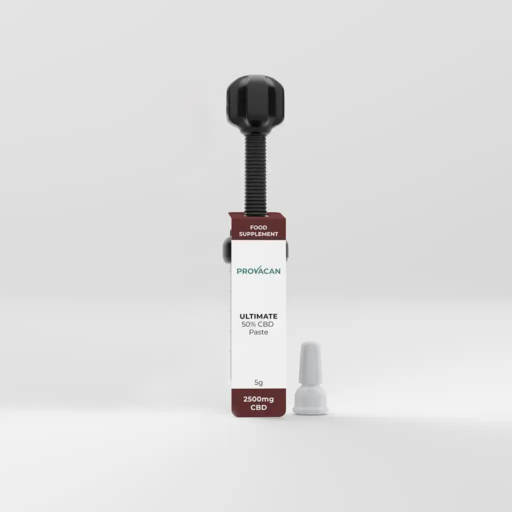 Provacan Ultimate 50% CBD Paste, 5g, 2500mg CBD syringe